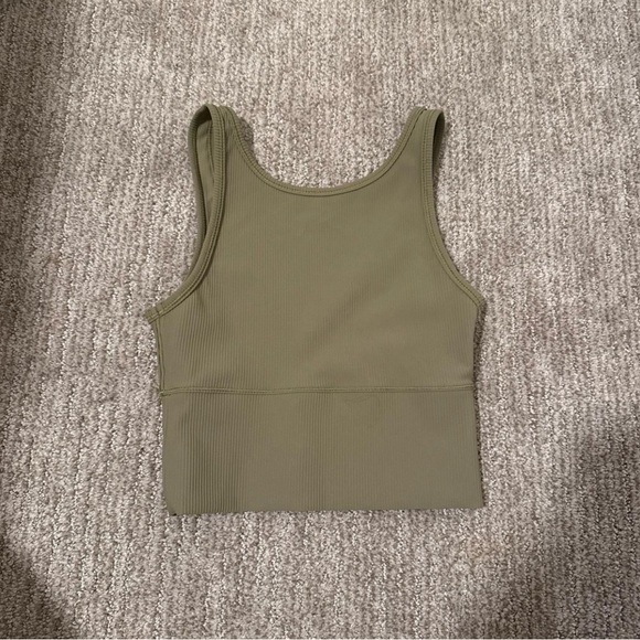 lululemon athletica Tops - lululemon athletica Sage Green Crop Top